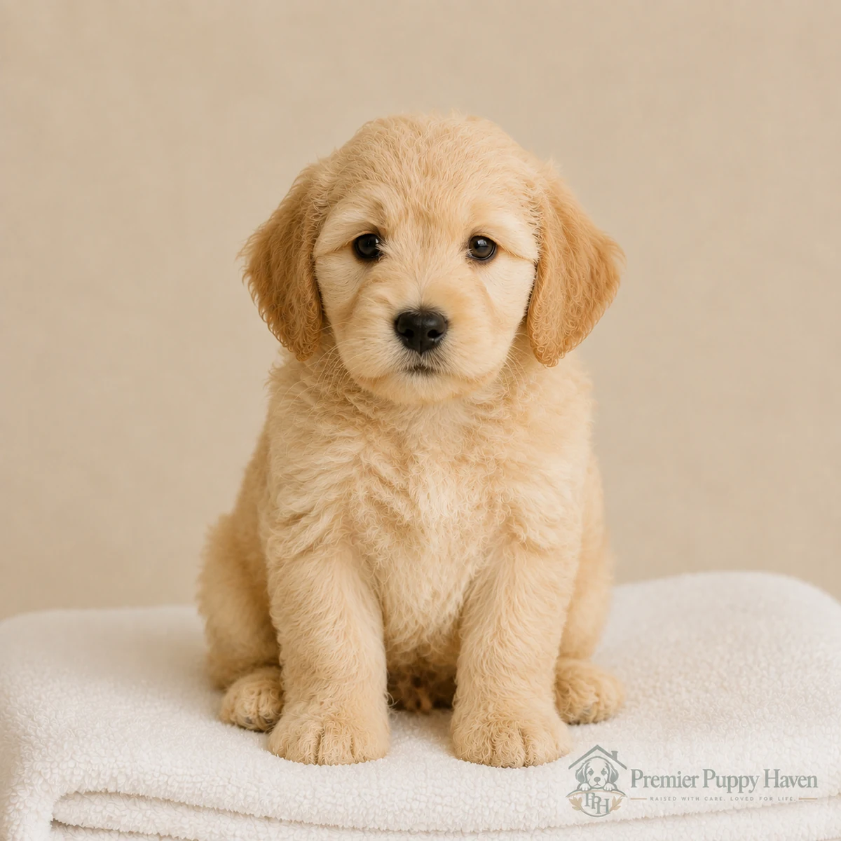 Goldendoodle puppy at Premier Puppy Haven