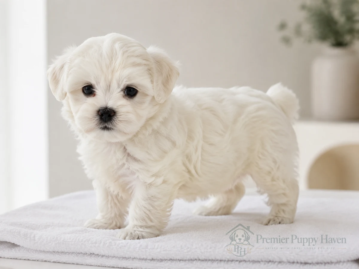 Angel, Maltese puppy