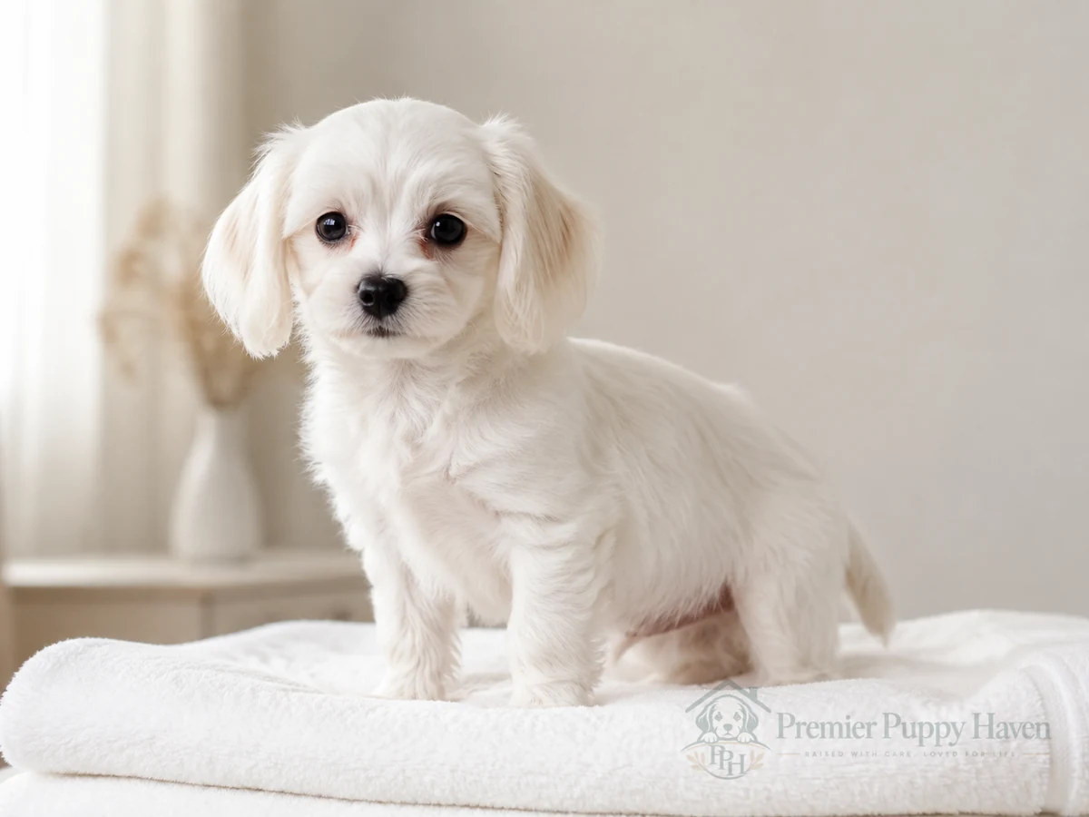 Evie, Maltese puppy