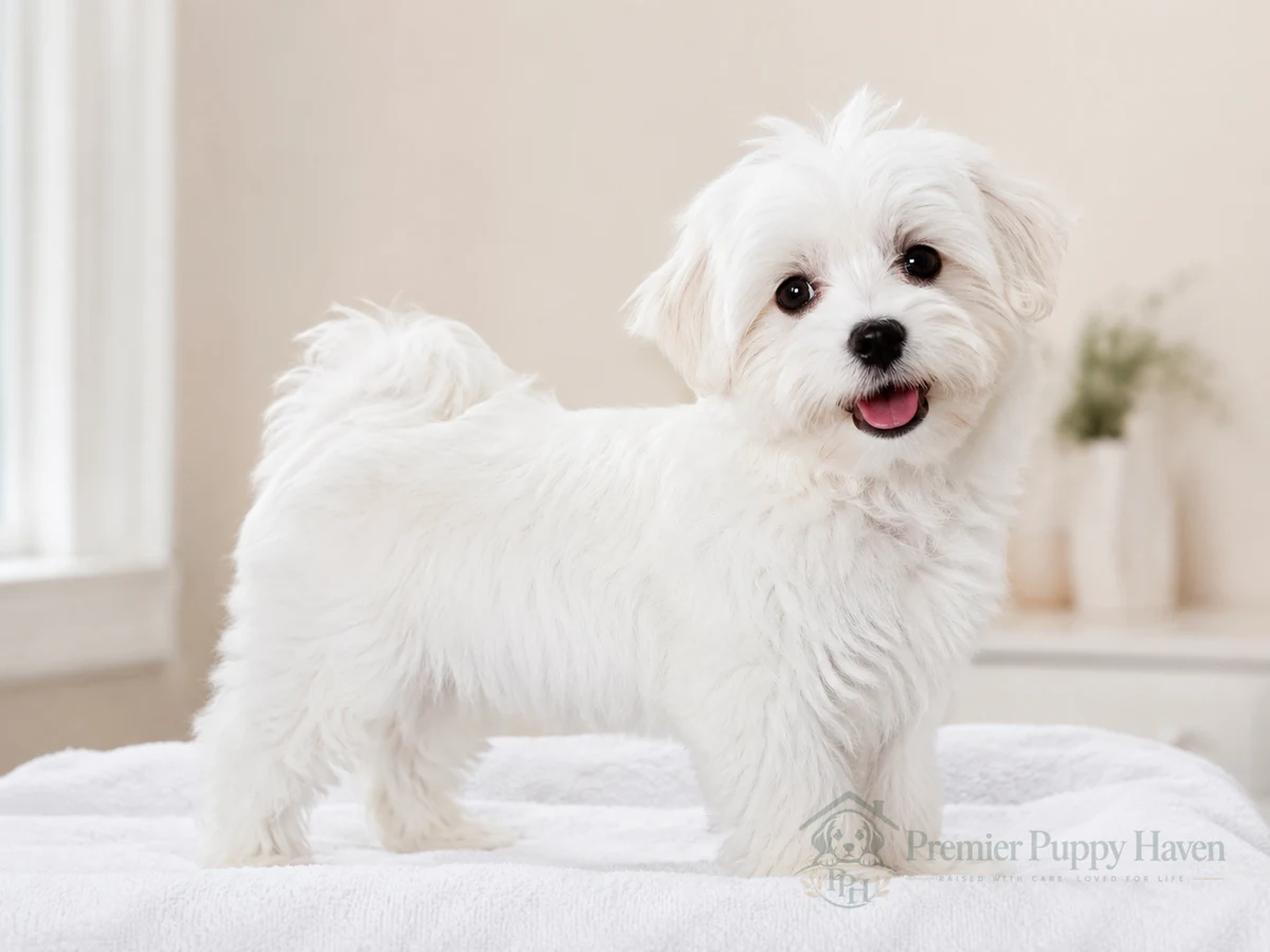 Dolly, Maltese puppy