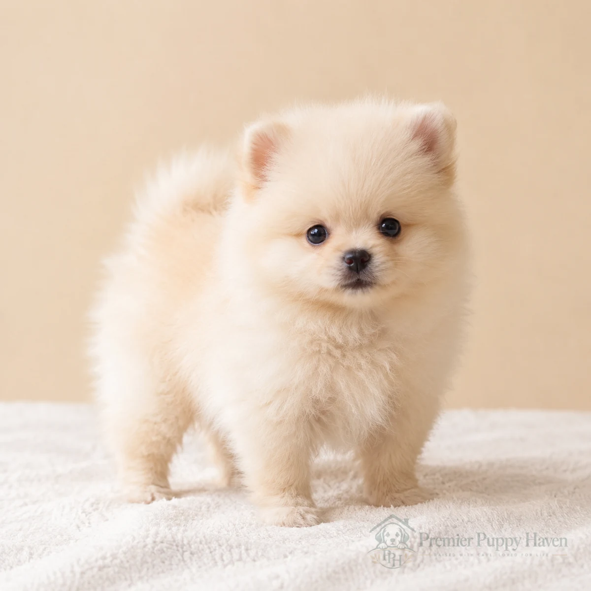 Leo, Pomeranian puppy