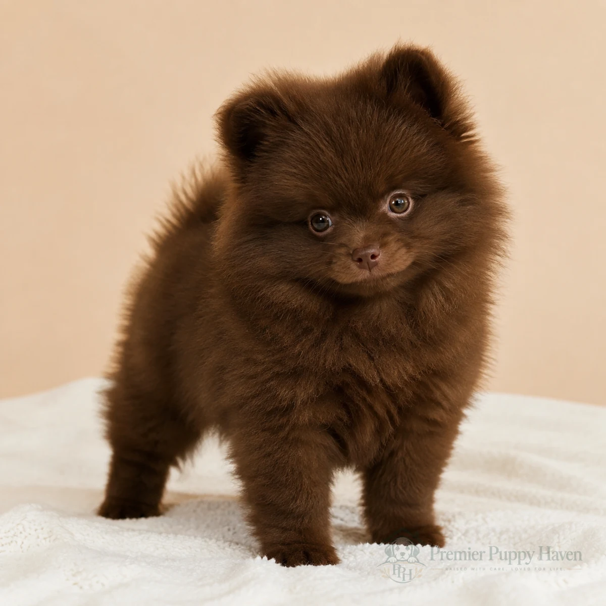 Honey, Pomeranian puppy