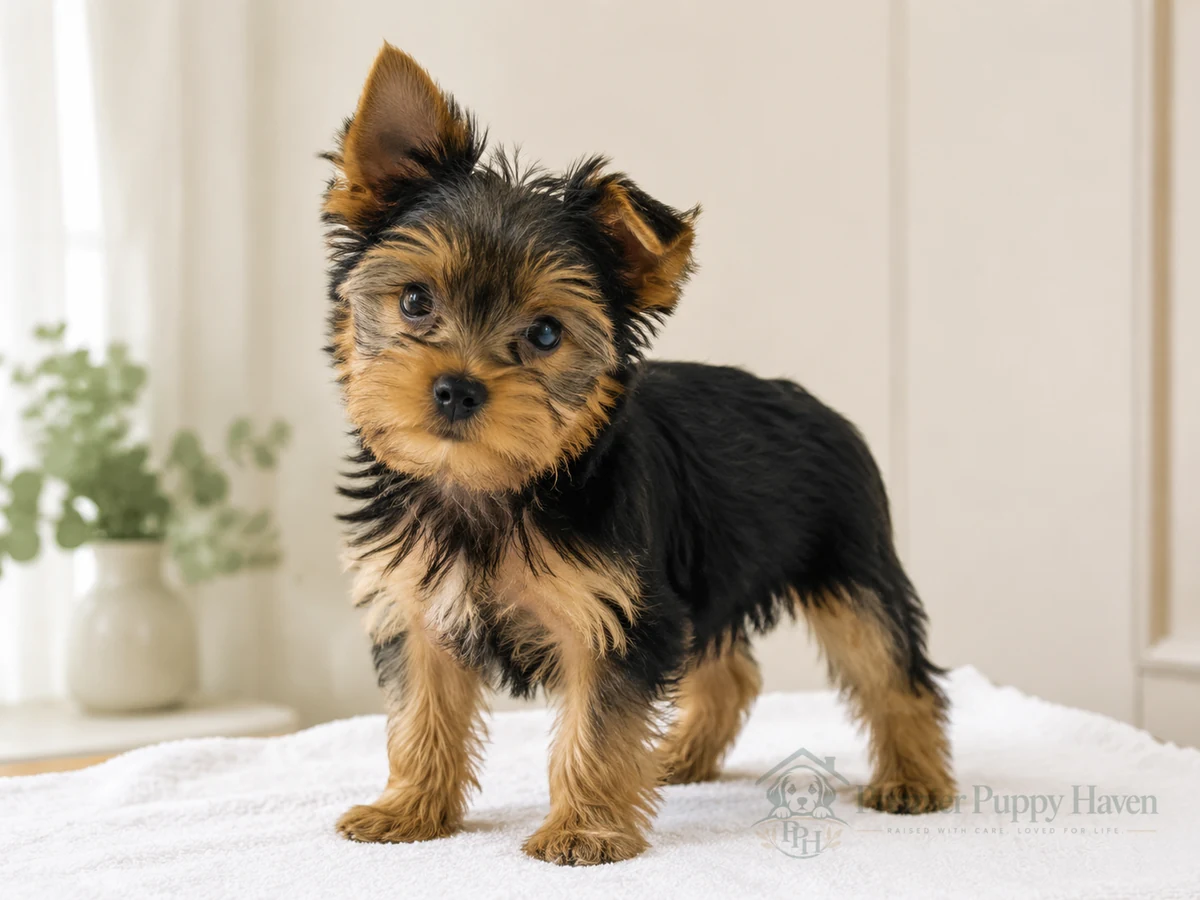 Coco, Yorkshire Terrier puppy