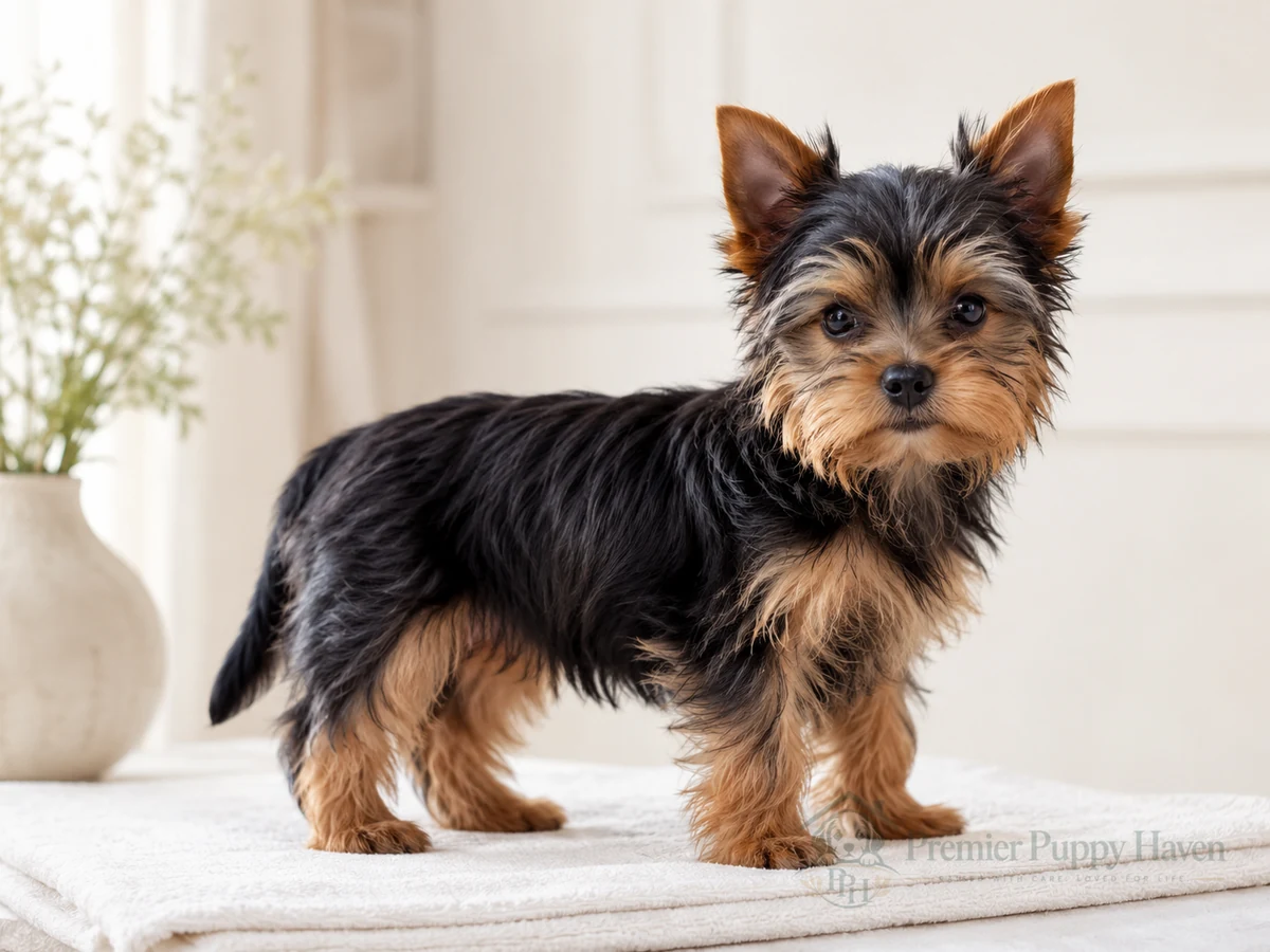 Ruby, Yorkshire Terrier puppy