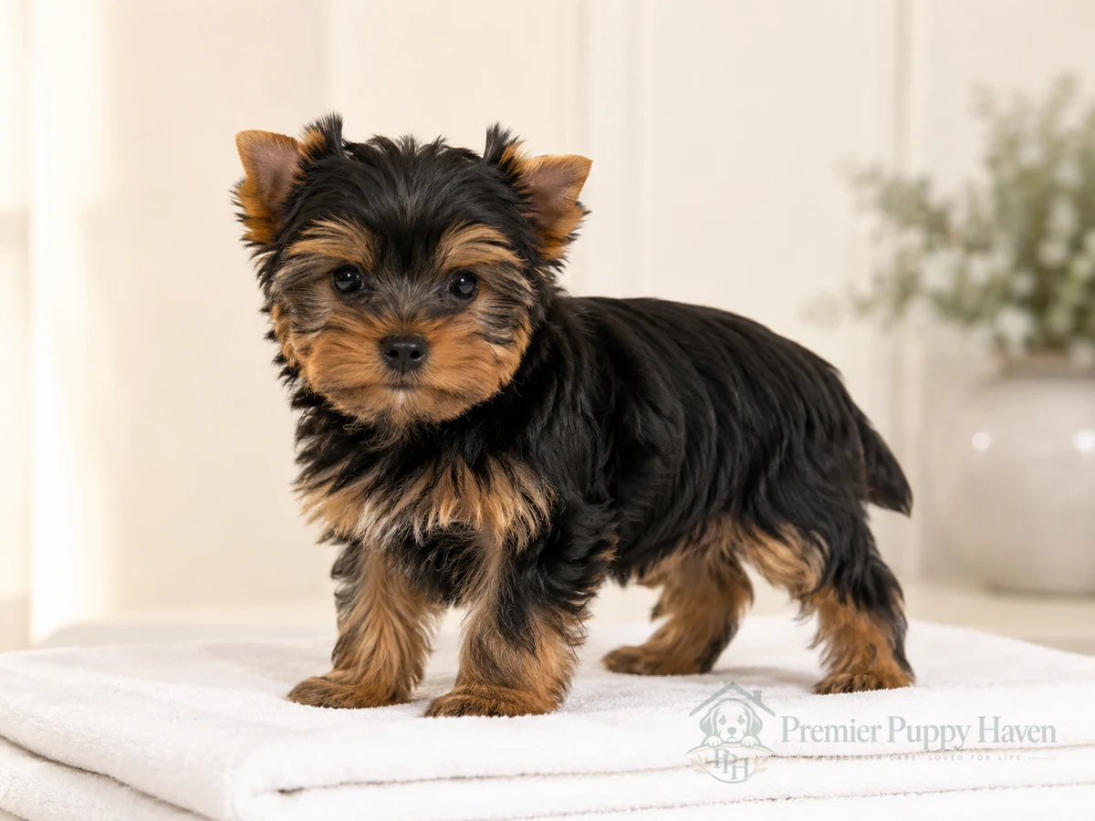 Millie, Yorkshire Terrier puppy