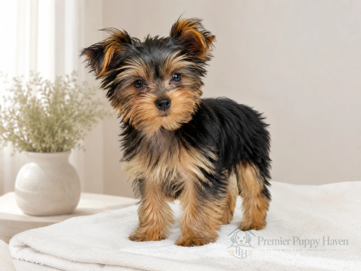 Toby, Yorkshire Terrier puppy